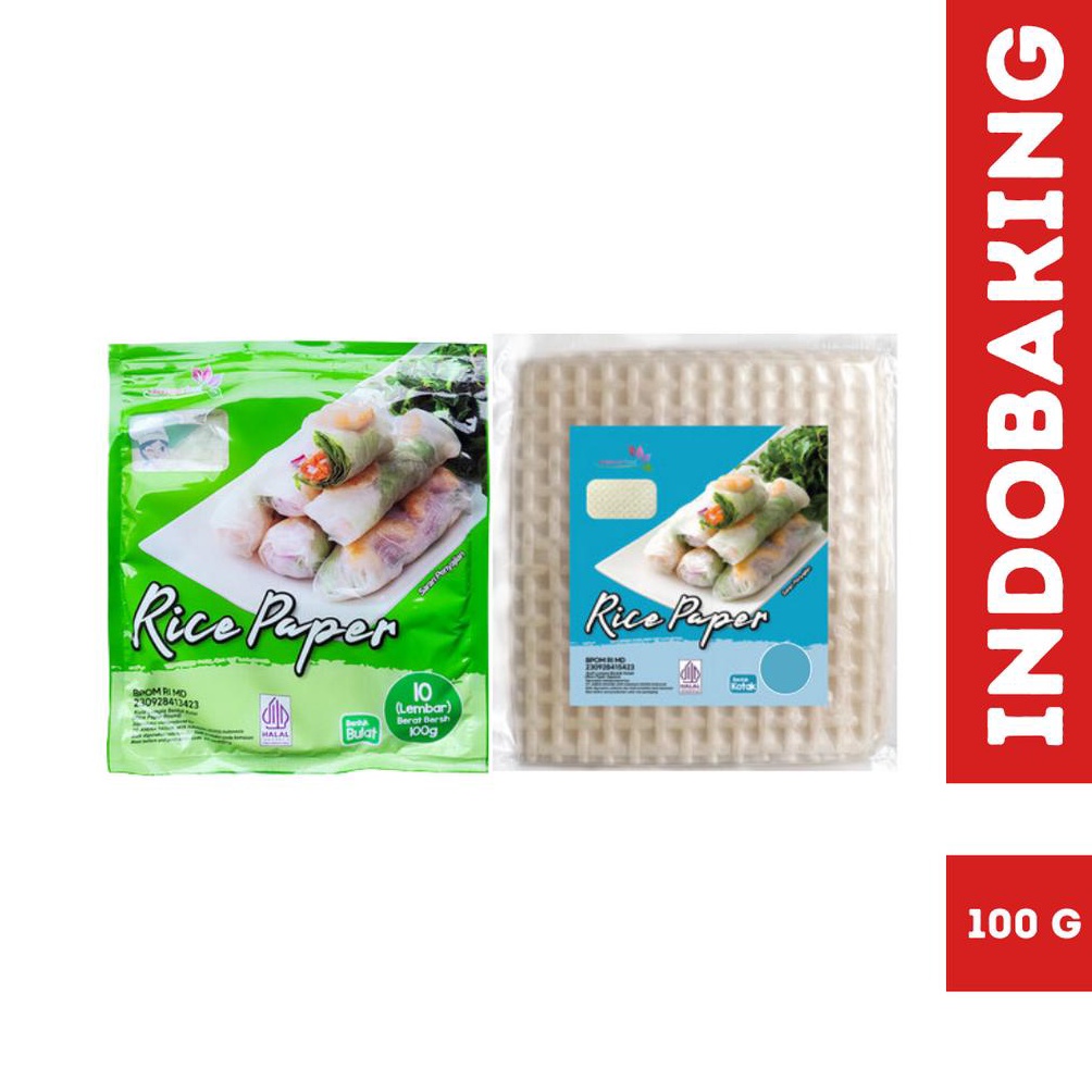 

Terk!!ni Java Super Food Rice Paper / Kulit Lumpia Vietnam Spring Roll Banh Trang 10 Lembar [174]