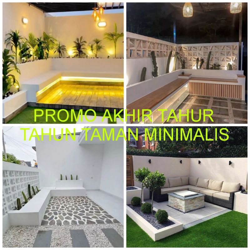 PROMO TAMAN BANGKU MINIMALIS/TAMAN KERING