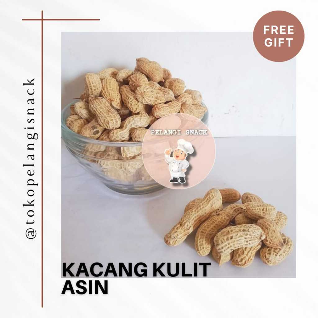 

[250 gr] Kacang Kulit Asin / Kacang Kulit Oven / Kacang Kulit SBM