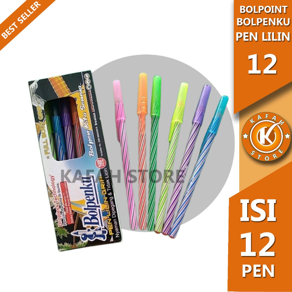 

PULPEN BOLPENKU DROPLESS TECHNOLOGY PEN LILIN TINTA HITAM KAFAH STORE