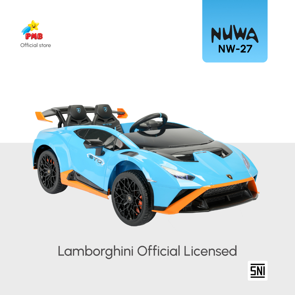 Mainan Anak Mobil Aki LAMBORGHINI PMB NUWA NW27