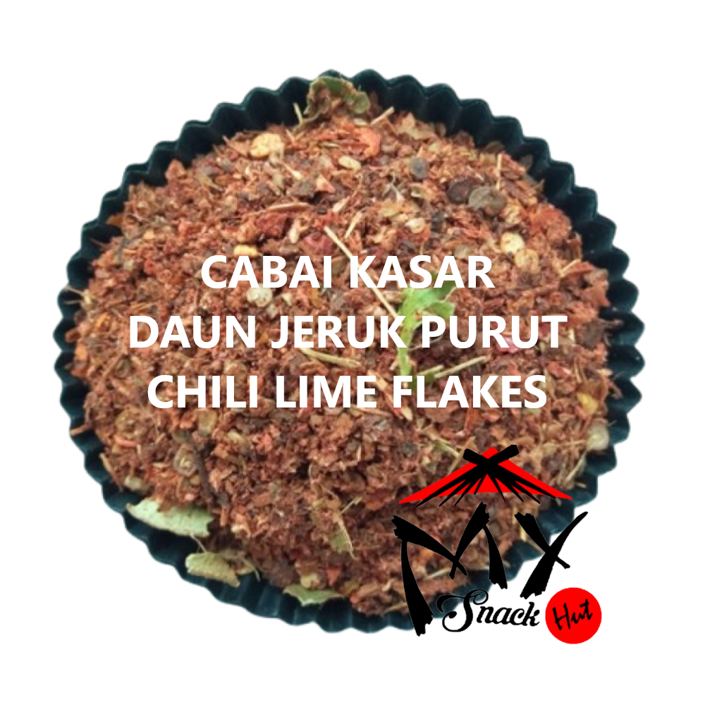 

CABE KASAR DAUN JERUK 50GR - DRIED DRY CHILI CHILLI REMAH CABAI KASAR FLAKES LIME LEAF LEAVES CACAH