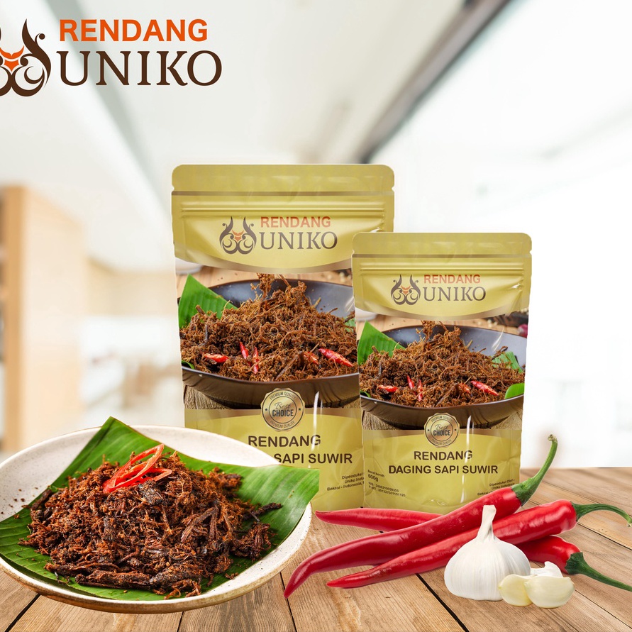 

SBLS9712 [PROMO SALE!!!] Rendang Daging Sapi Suwir Asli Padang Kemasan Ekonomis 125gram.