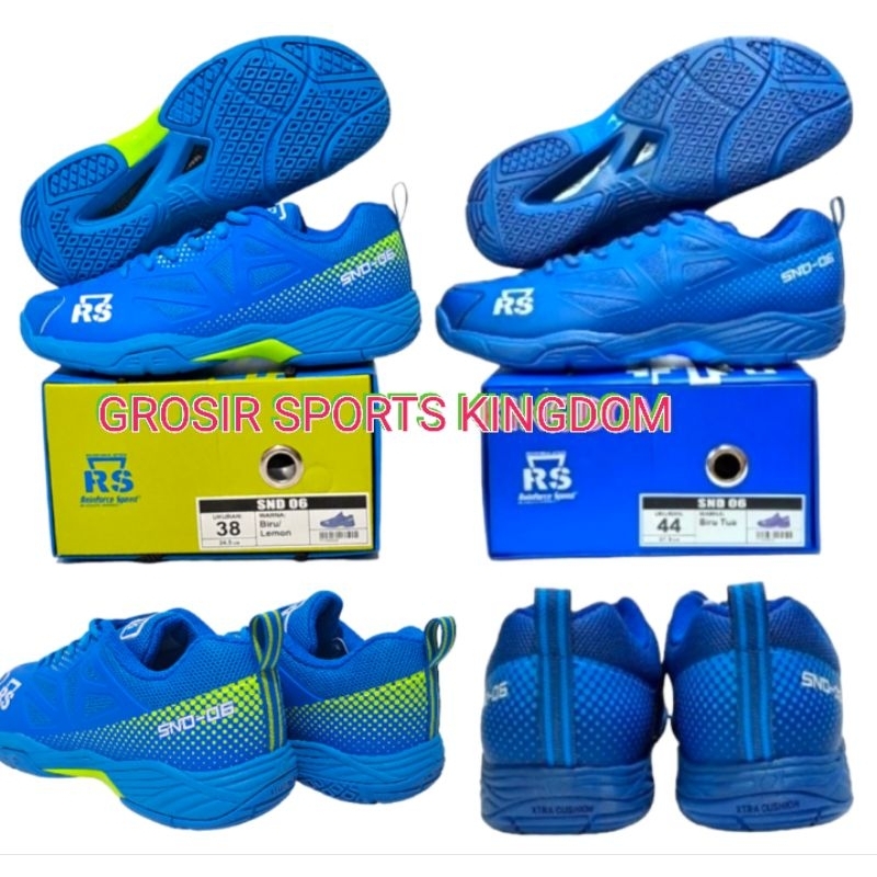 SEPATU BADMINTON RS  SND 06 - XTRA CUSHION ORIGINAL