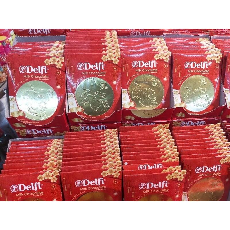 

COKLAT COIN DELFI EDISI IMLEK cokelat 25gr