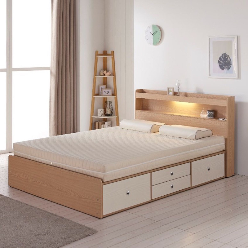 Tempat Tidur Minimalis Jati Laci / Divan Jati Laci Modern