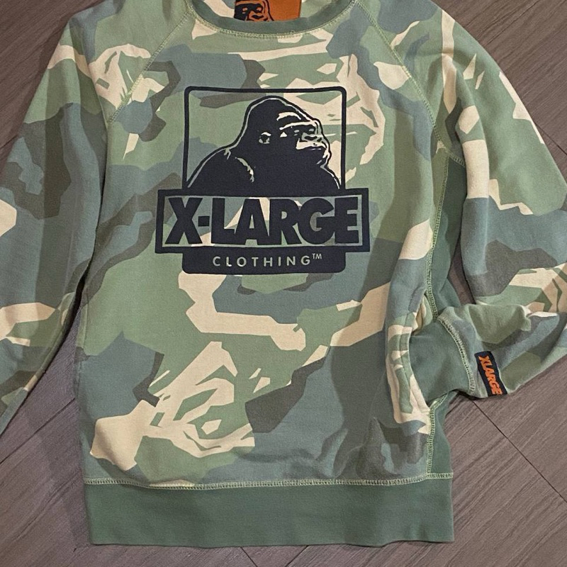 xlarge camo vintage sweatshirt