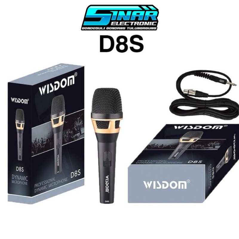 Mic Kabel Wisdom D8S Original Micropon Wisdom