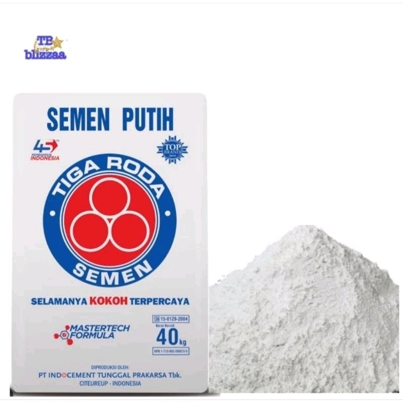 Semen Putih Kiloan Semen Putih 1kg Semen Putih Tiga Roda Eceran Semen Putih Per 1 Kilogram