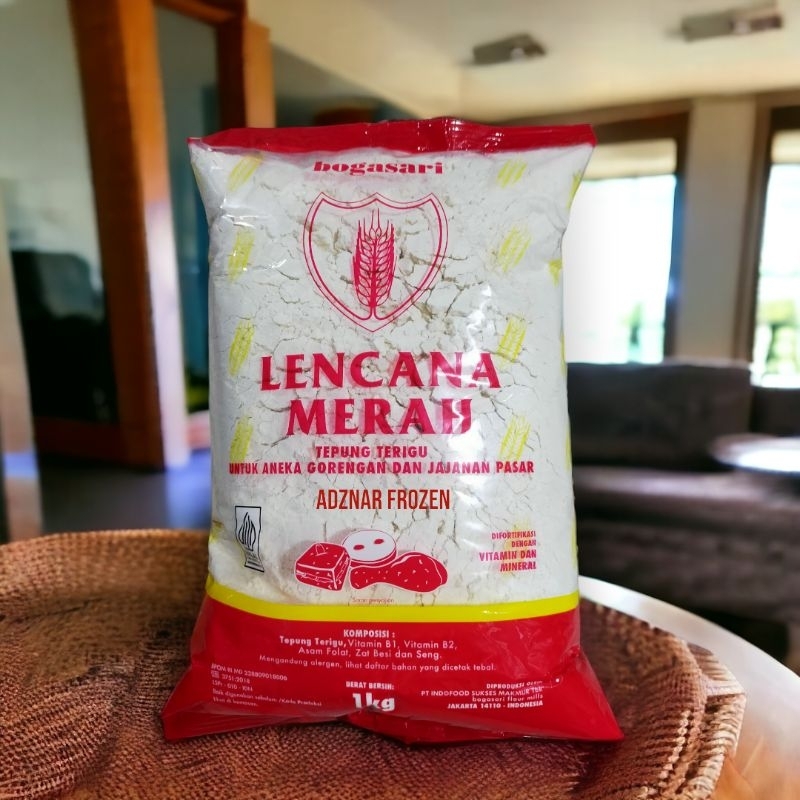 

Tepung Terigu Lencana Merah 1kg