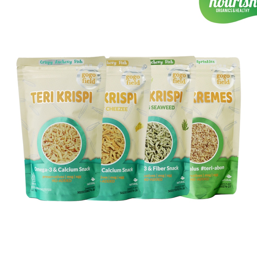 

KQST3543 Ready Stok Gogofield TERI NON MSG 30g
