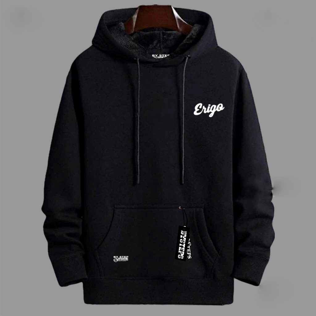 12.12 Sweater Hoodie Pria Distro Original ERIGO Brand Unisex Cewek Cowok Keren Bahan Tebal Switer Su