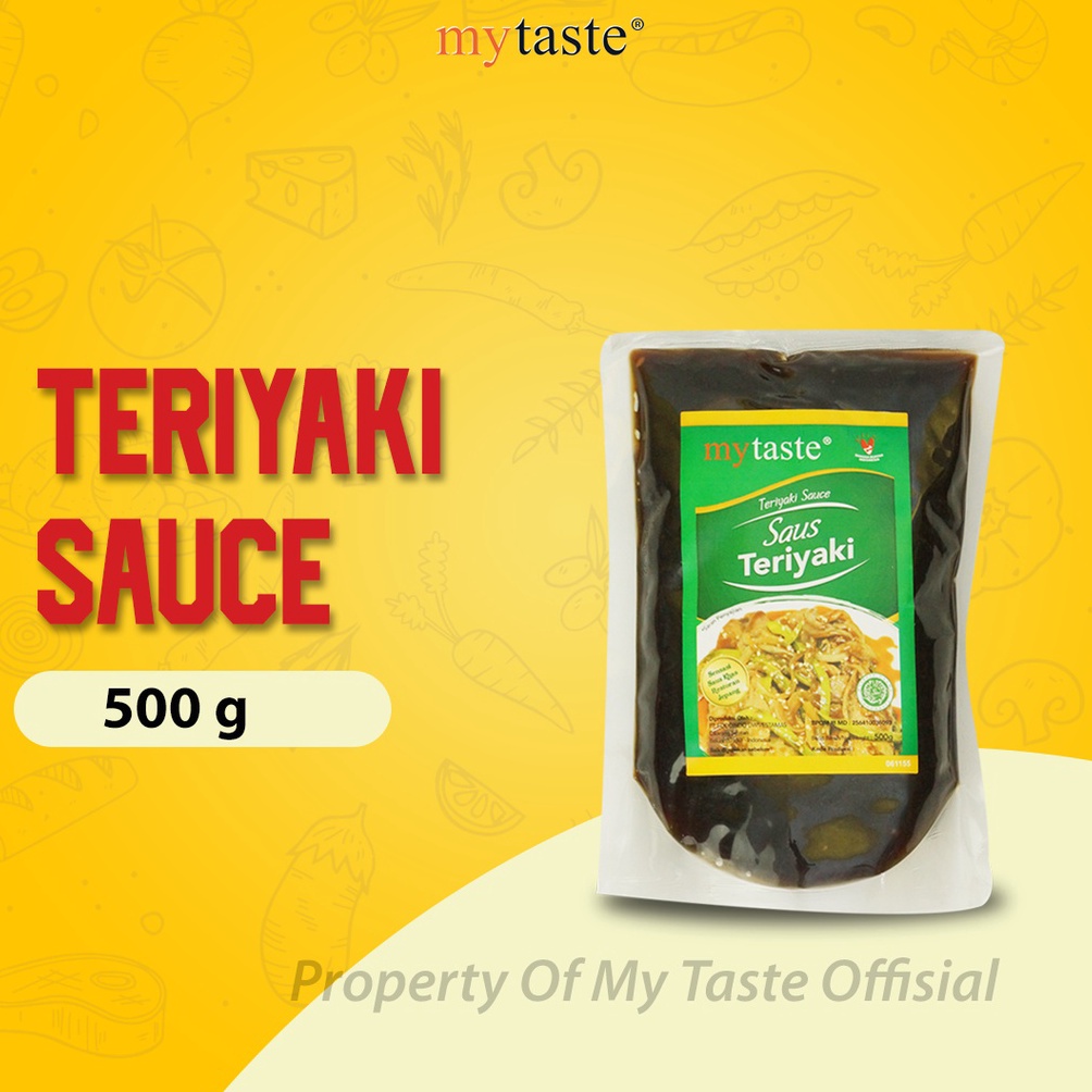

[❈Q6@] My Taste Teriyaki Sauce 500gr Saus Teriyaki Bumbu Grill Teriyaki Saus Daging Tumis Teriyaki Sauce Recomended