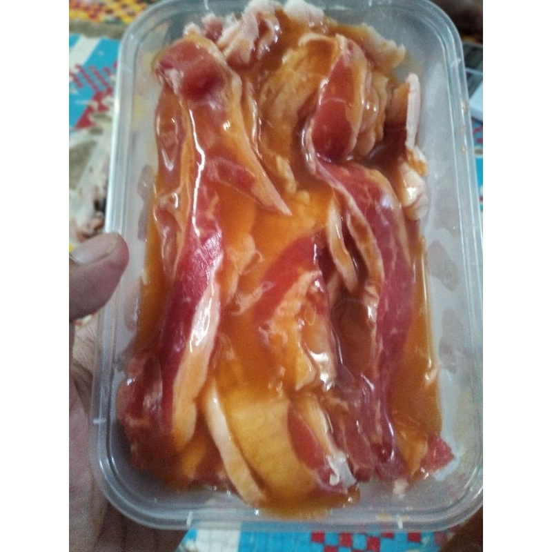 

beef slice marinasi 500gr