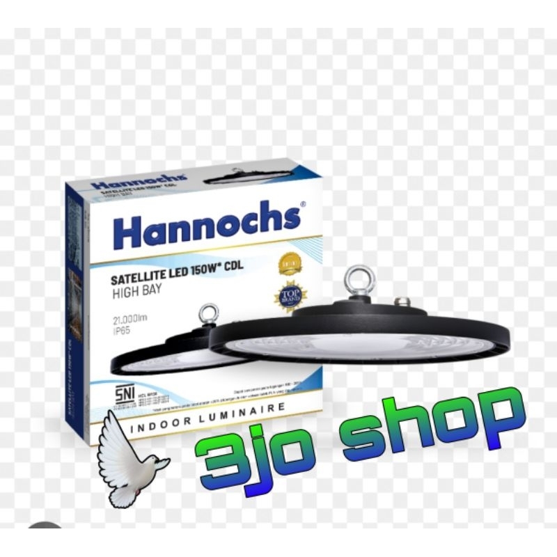 Lampu Highbay Hannochs Satelite 100 Watt UFO Highbay LED Pabrik- 100 watt