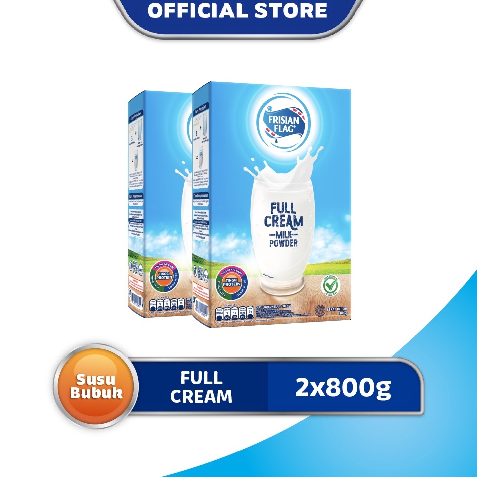 

[☪T7➤] Frisian Flag Fullcream Purefarm 800g x2 Dijamin Murah