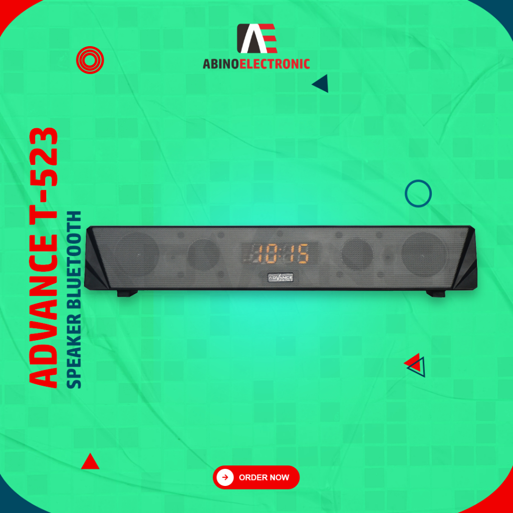 Speaker Bluetooth Advance T-523 Soundbar Laptop Komputer PC HP TV