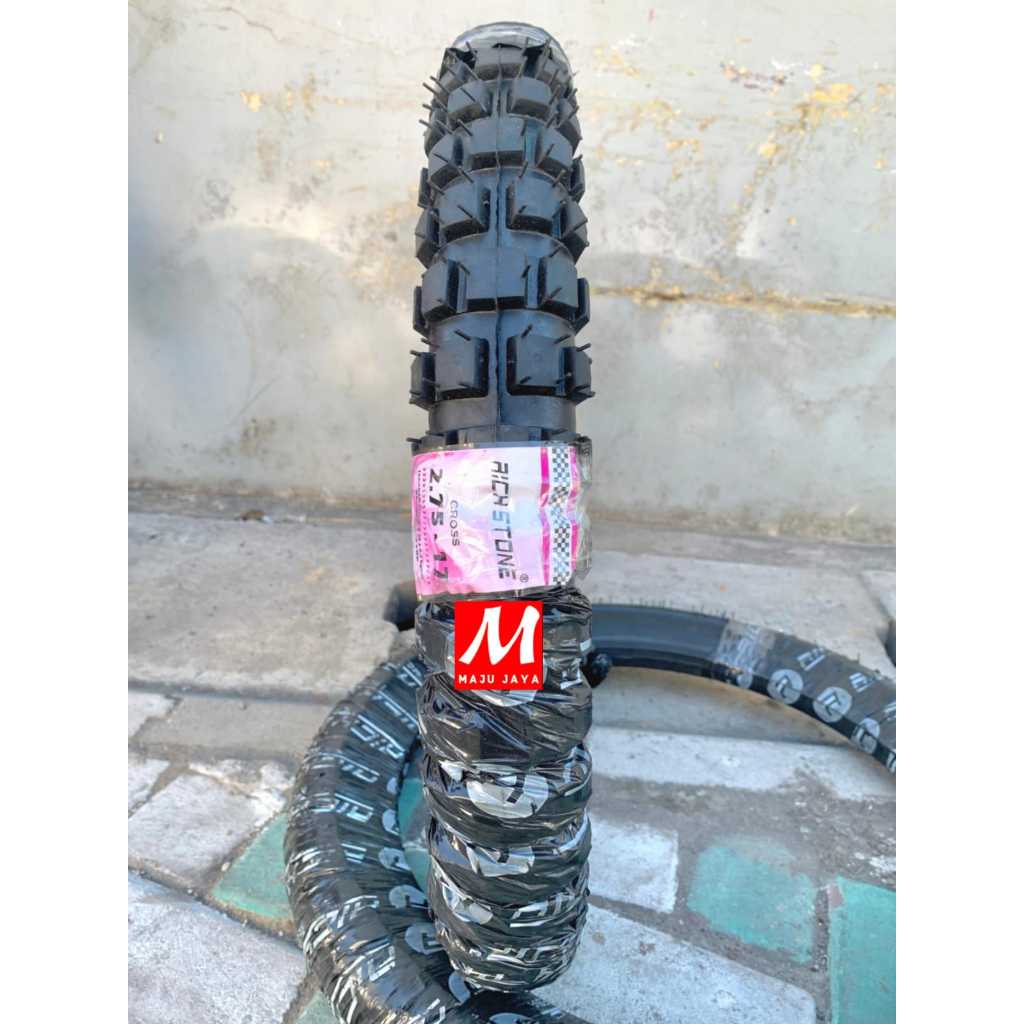 BAN MOTOR CROSS 275-17 BAN MOTOR RING 17 RICH STONE TUPE TYPE/BUKAN TUBELESS ban motor 275-17 ban lu