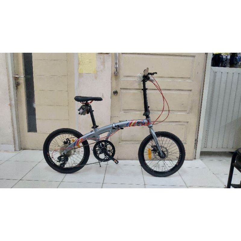 Sepeda Lipat 20 inch Wimcycle Pocket Rocket Alloy