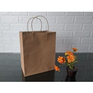 

Paperbag Craft Coklat (Uk. 23 x 13 x Tinggi 28,5 cm) untuk hajatan dan souvenir, kresek donat / tas plastik, paper bag, Bingkisan / Souvenir untuk pernikahan, Tasyakuran / Pengajian / Hampers