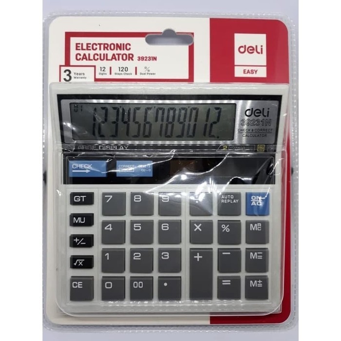 

Deli Calculator W39231N-DLC512