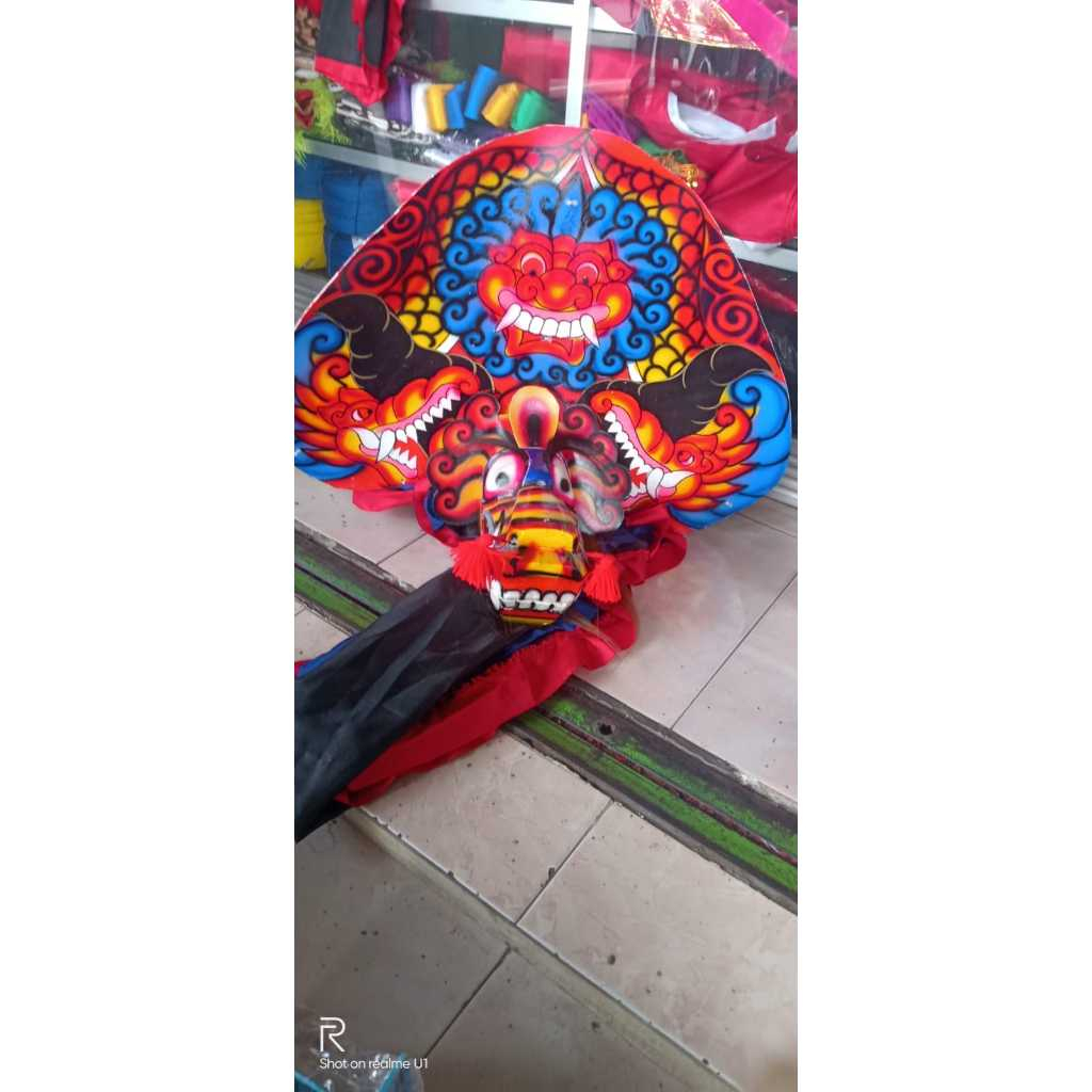 barongan anak caplokan kain panjang / barongan full kayu/caplokan kayu