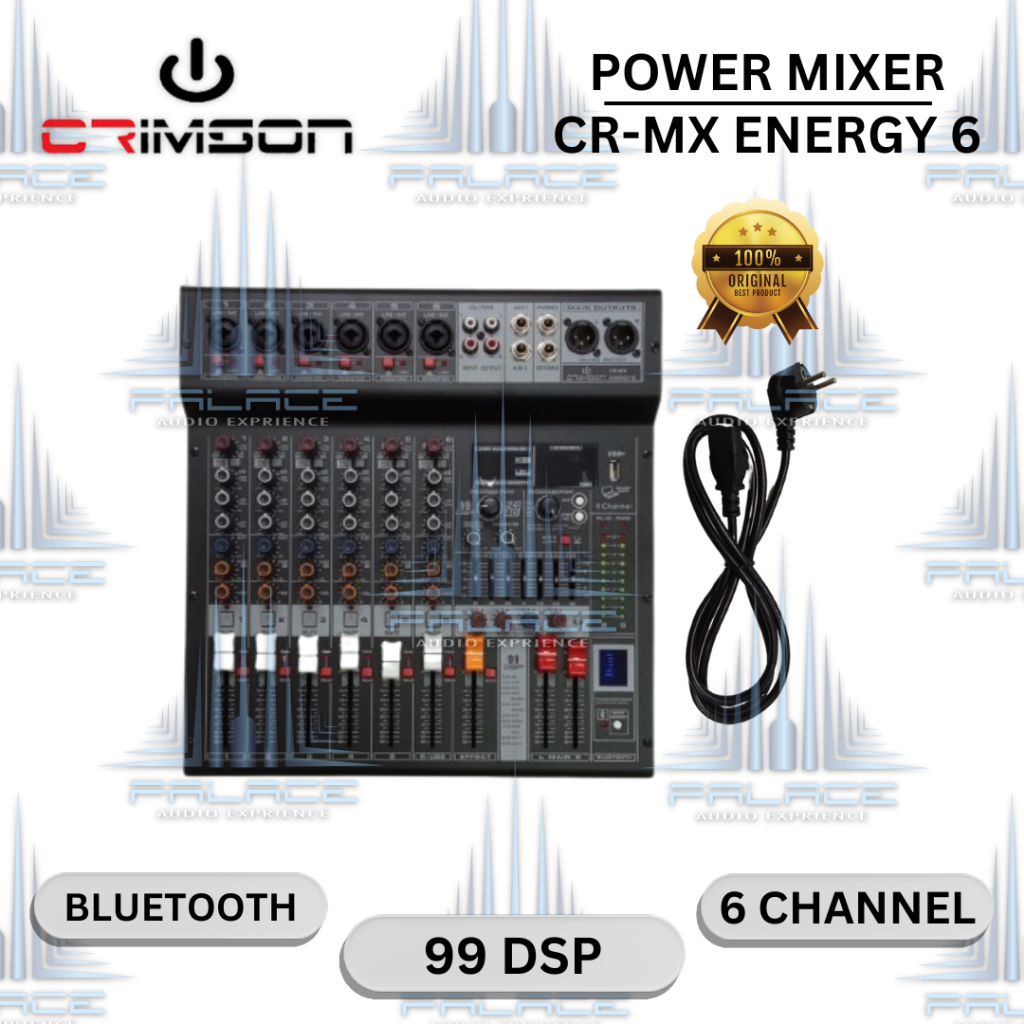 Power Mixer - Crimson CR-MX ENERGY 6