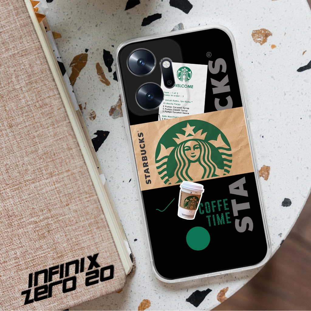 Case INFINIX ZERO 20 - Casing INFINIX ZERO 20 Terbaru 2023 MIRACLE CASE [ MOTIF 43 ] Silikon INFINIX