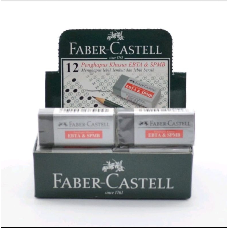 

Stip/Penghapus Faber Castell Putih Dan Hitam
