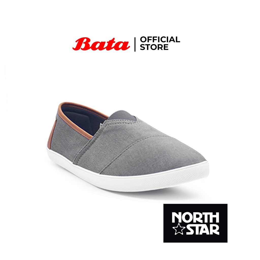 12.12 MALL North Star Sepatu Pria Slip On Nebraska Grey - 8892025 
