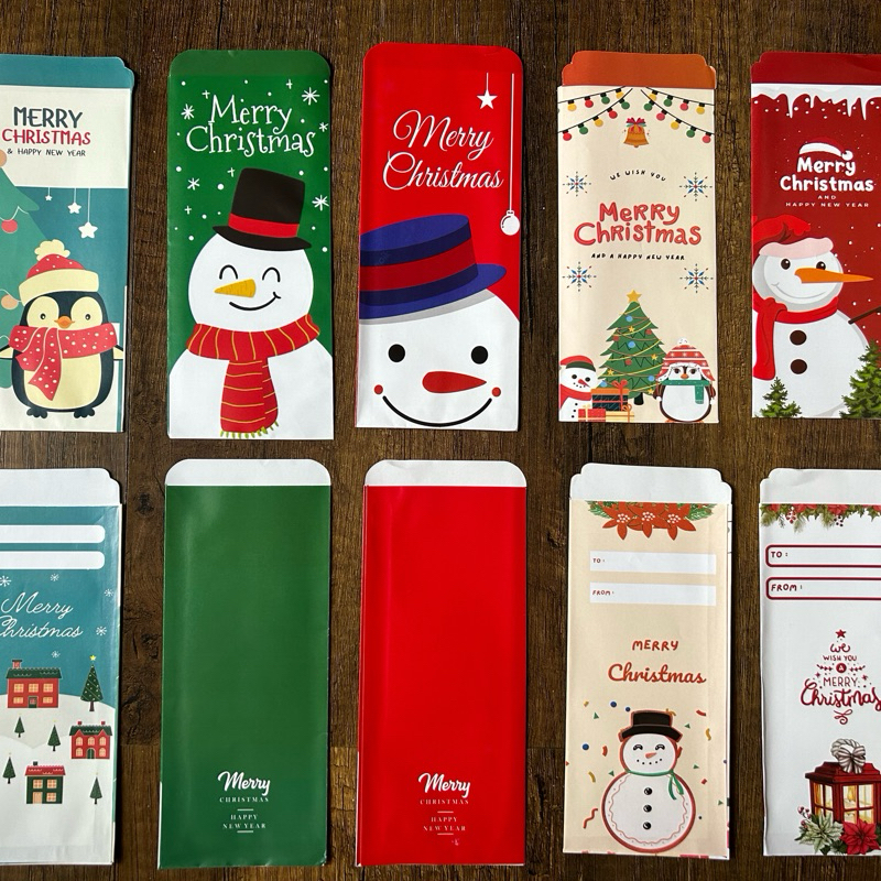 

AMPLOP NATAL/ ANGPAO NATAL PANJANG PART I ISI 10 PCS