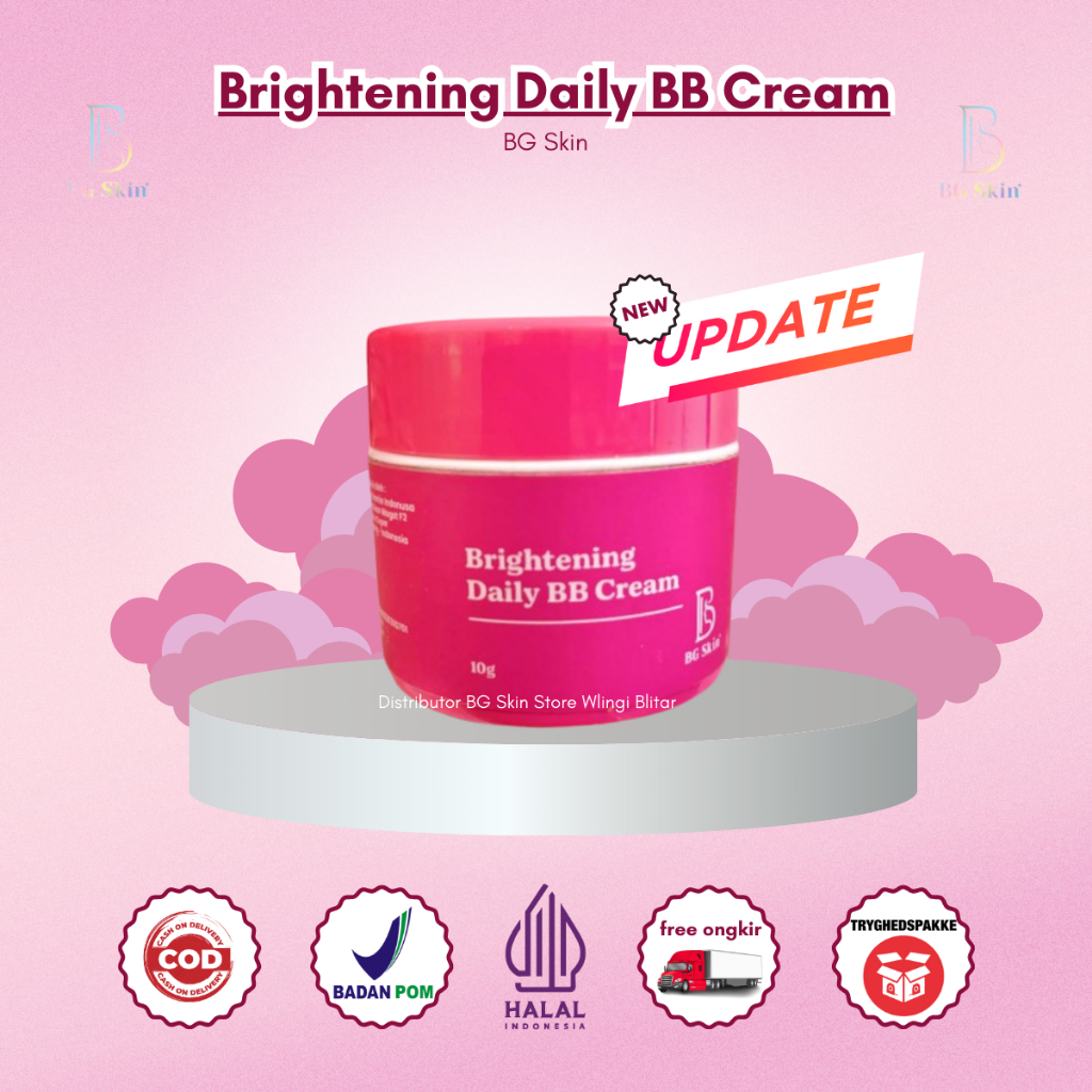 BG Skin Brightening Daily BB Cream | BB Cream Ringan Spf 30