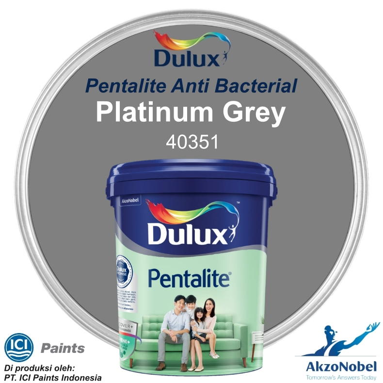 CAT DULUX PENTALITE 2.5 LT - PLATINUM GREY 40351