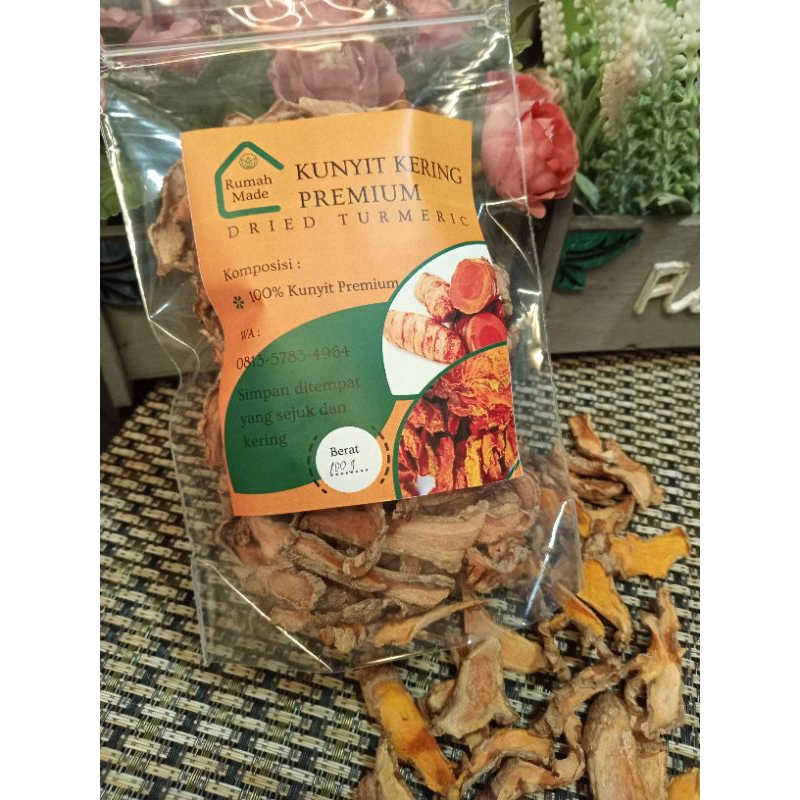 

Kunyit kering/kunyit iris kering/kunir/Rempah kunyit/JSR premium