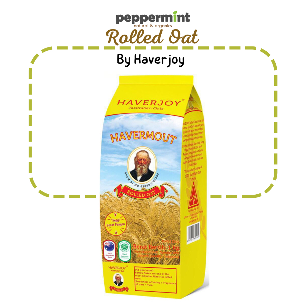

Haverjoy Havermout Rolled Oat (500 / 1000 gram)