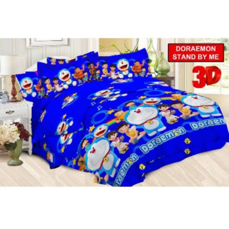 SPREI BONITA SINGGLE DORAEMON 120X200 CM