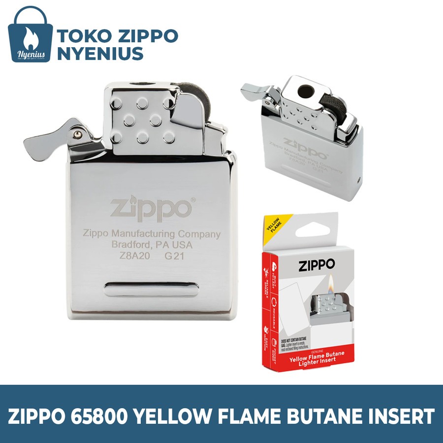Zippo 65800 Yellow Flame Butane Insert