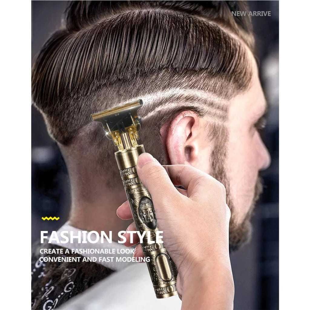 Alat Cukur Rambut Elektrik Tanpa Kabel Motif Naga /Mesin Cukur Rambut/ Mesin cukur Jenggot Rambut