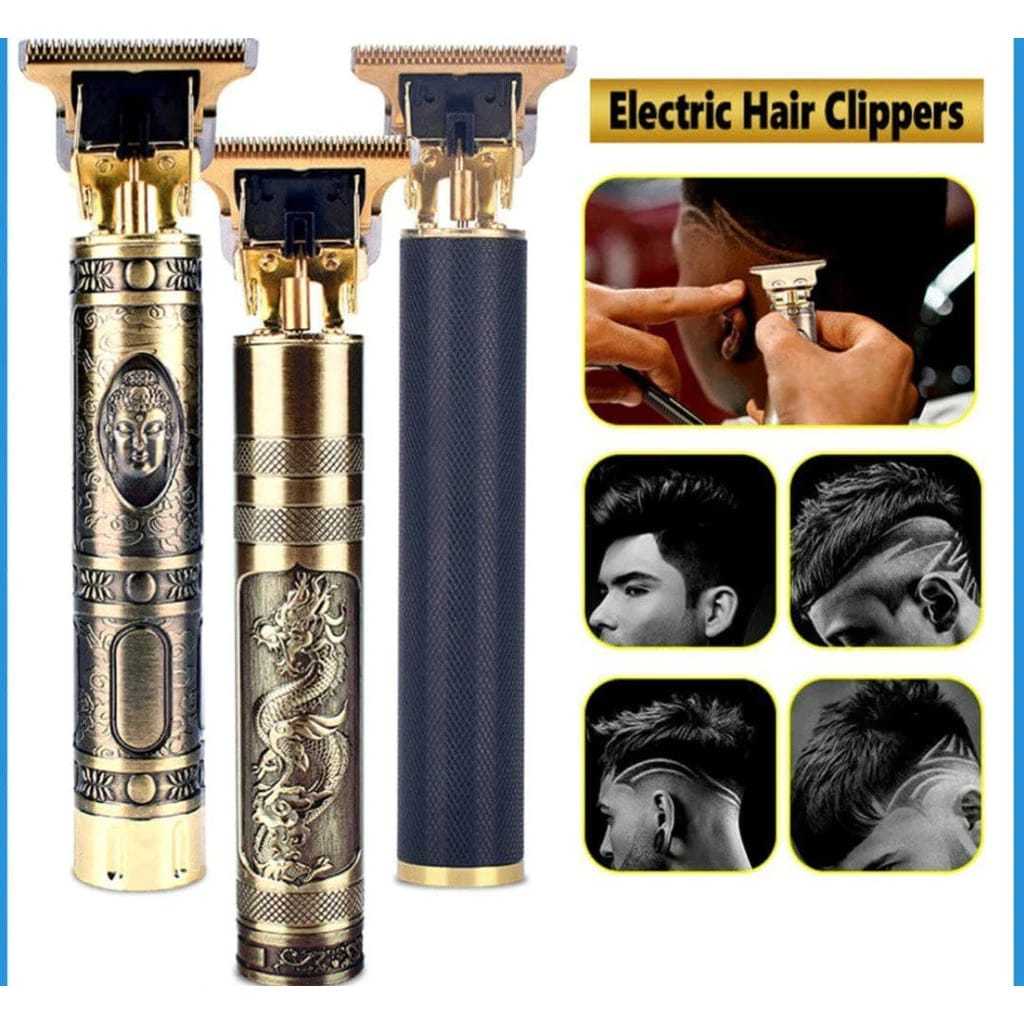 Alat Cukur Rambut Elektrik Tanpa Kabel Motif Naga /Mesin Cukur Rambut/ Mesin cukur Jenggot Rambut/ P