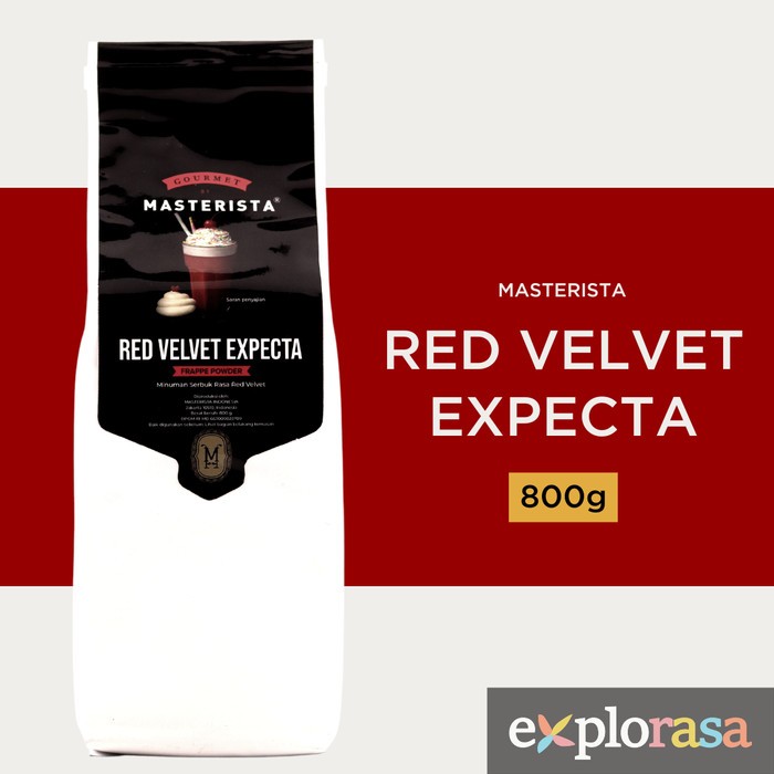 

Bubuk Minuman Masterista Red Velvet 800gr / Bubuk Minuman Rasa Red Velvet / Bubuk Red Velvet Frappe