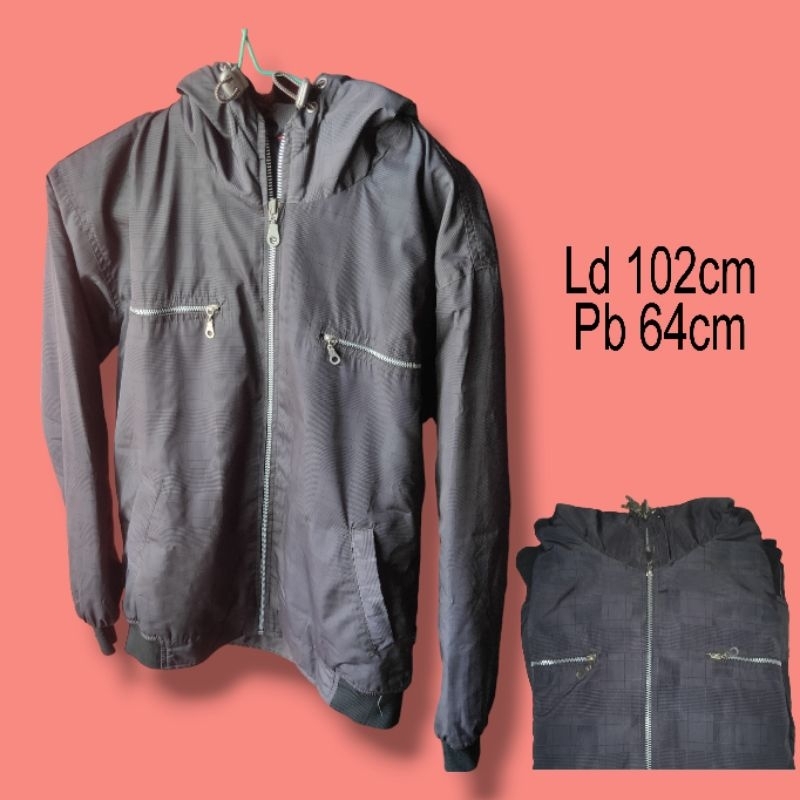 JAKET PARASUT TEBAL UNISEX PL
