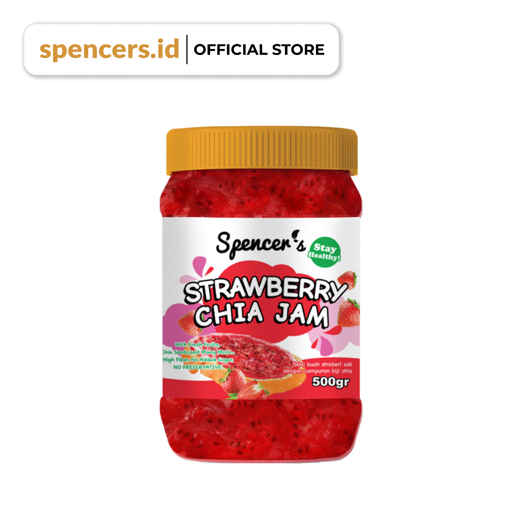 

Spencer's Strawberry Chia Jam