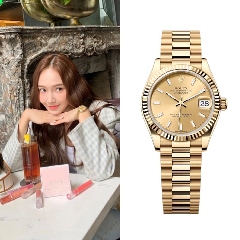 Rolex Datejust 31 M278278-0040 Jam Tangan Wanita Emas 18K Otomatis