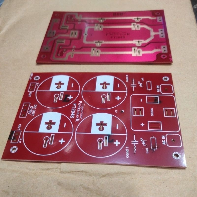 PCB 4 ELCO Pcb psu Power Supply 4 elko