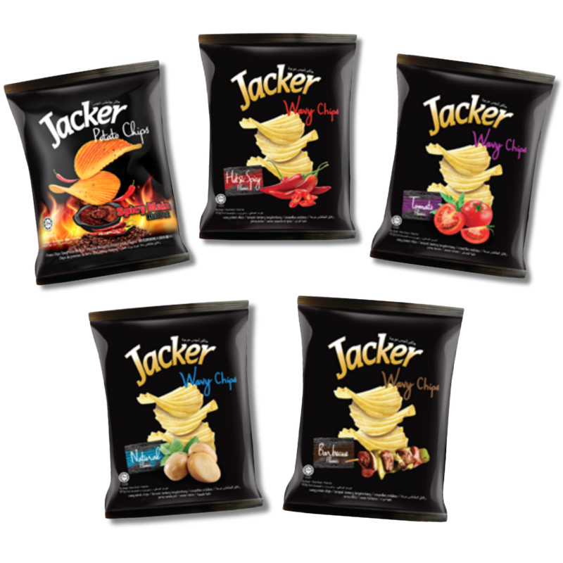 

Jacker Potato Crips 60g Snack Keripik Kentang Malaysia