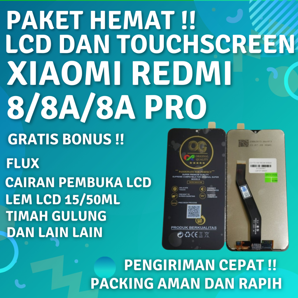 Lcd Hp Xiaomi Redmi 8 Fullset Ori