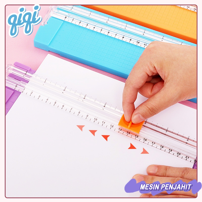 

Penjahit/Mesin Penjahit Kertas Kecil A5/Pisau memotong/Potong foto/Gerbang Mini - Qiqi Treasure