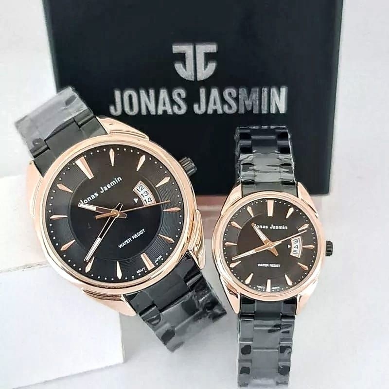 Jam Tangan Couple Jonas Jasmin 3101 Original