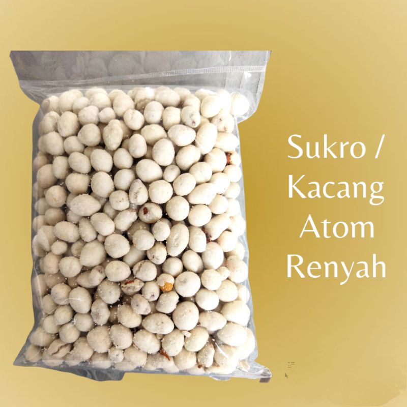 

SUKRO / KACANG ATOM RENYAH | PleasanTasty - Aneka Snack Makanan Ringan Keripik Kerupuk Kue Biskuit Roti Cemilan Camilan Asin Manis Gurih Pedas Enak Lezat