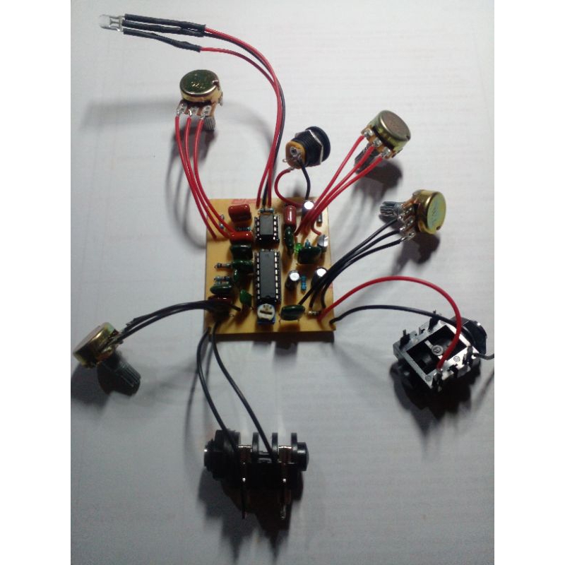 kit efek gitar reverb R01